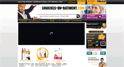 Desktop Screenshot of logiciels-du-batiment.com